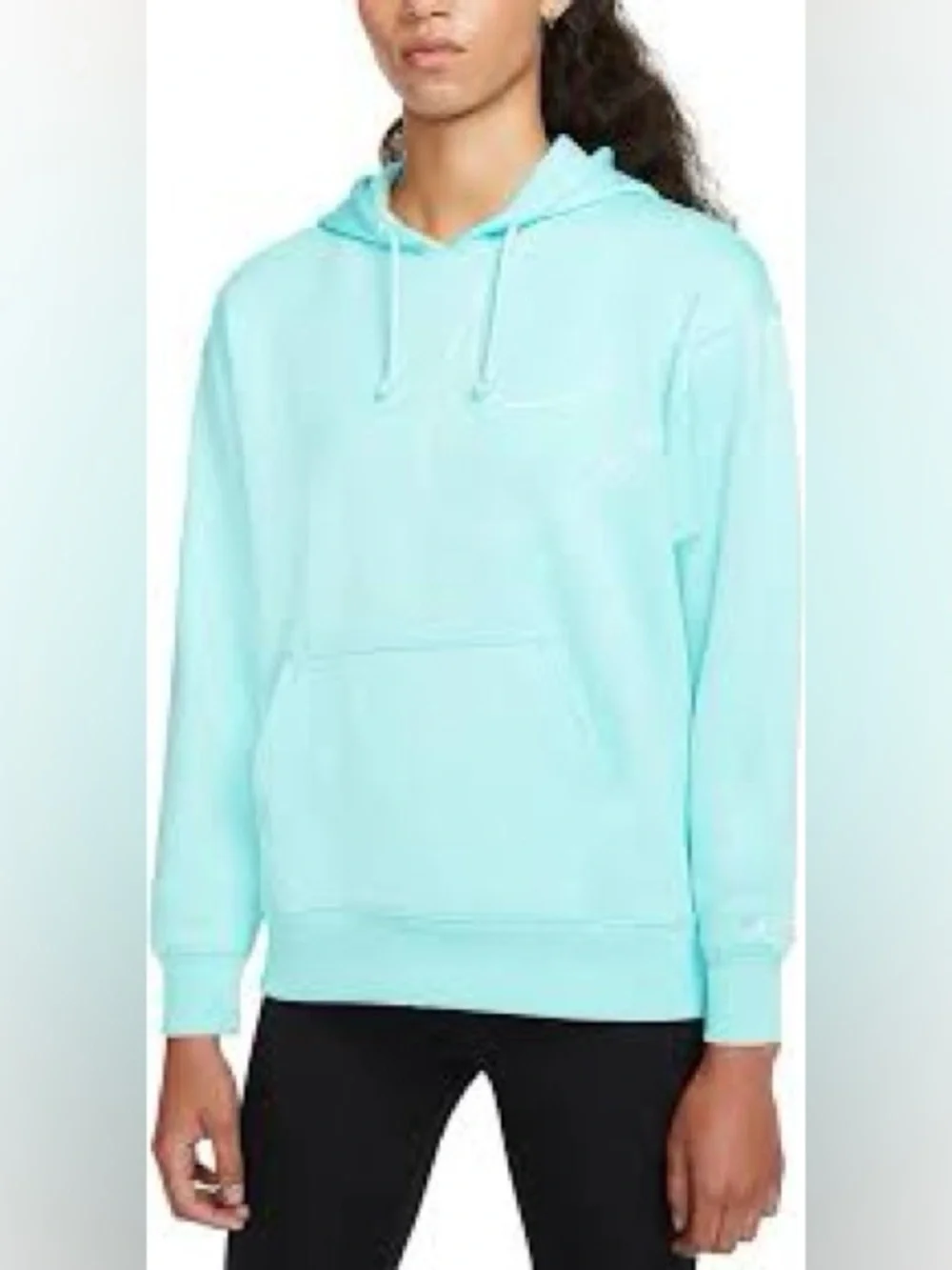 Nike Light Aqua Women's Pullover Hoodie 738